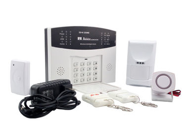 PSTN Intelligent Home Burglar Alarm Systems With 8 Wired +32 Wireless Zones